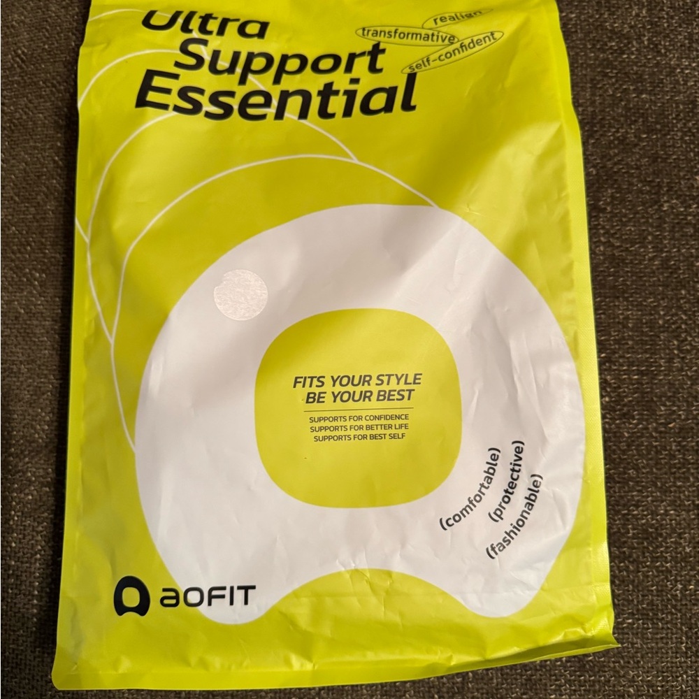 Aofit Airflex Back Brace Size 3XL Onyx Sunburst Ultra Support Essential